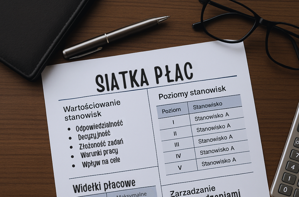 Jak zaprojektować skuteczną siatkę płac?